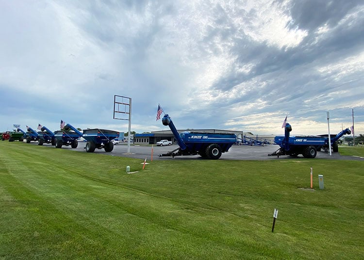 Kinze grain carts